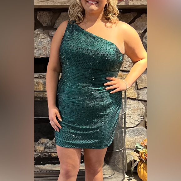 Sherri Hill Dresses Emerald Green Dressformal Dress